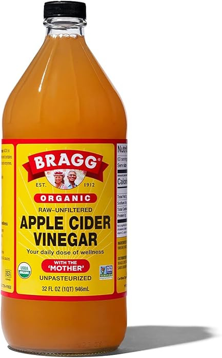 Bragg Organic Raw Apple Cider Vinegar, 32 oz | Amazon (US)