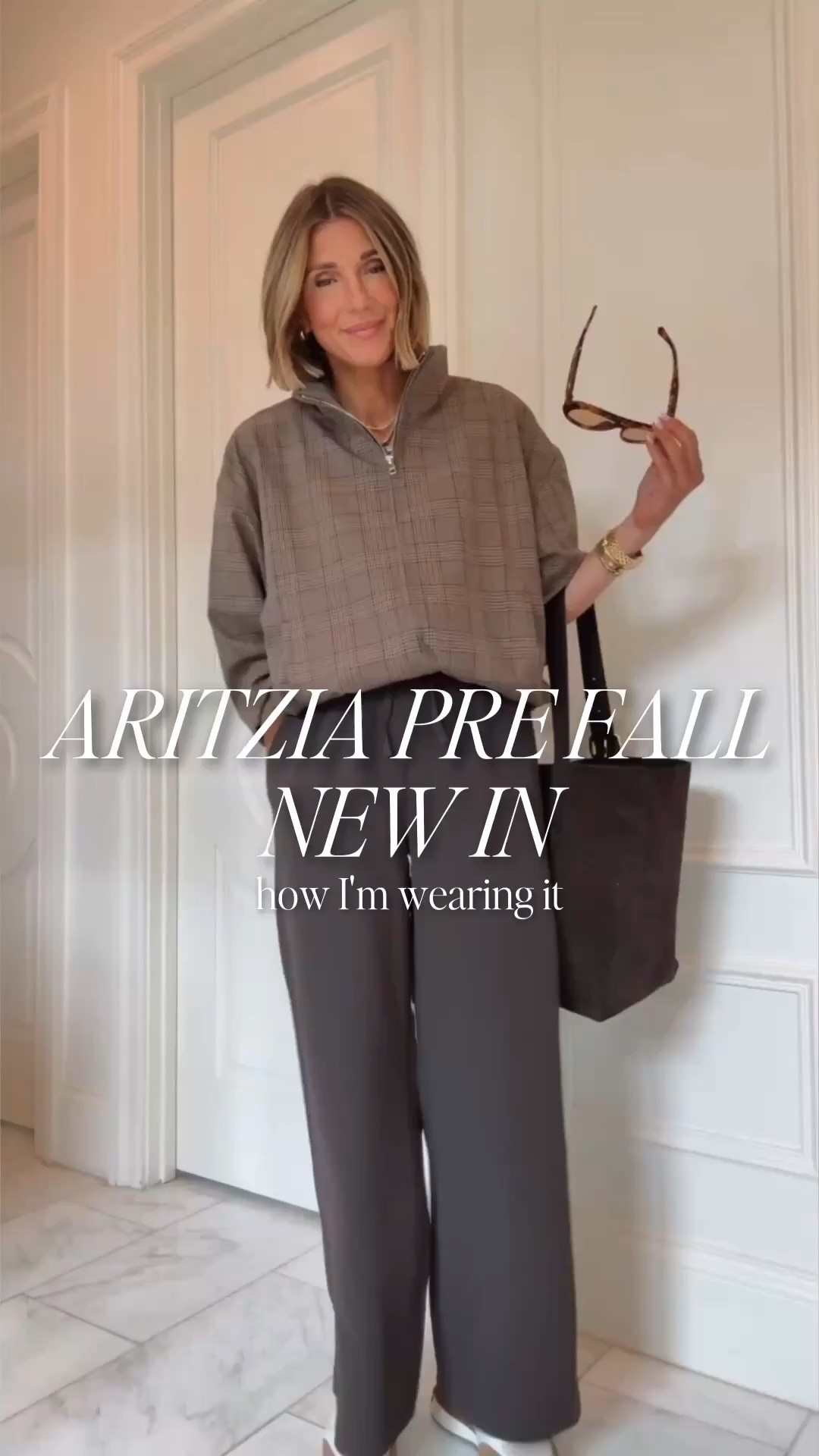 New fall at Aritzia is so good! I'm wearing size small in all tops and jackets. Size small regular length  in pants and they fit tts

#LTKootd #LTKSeasonal #LTKOver40