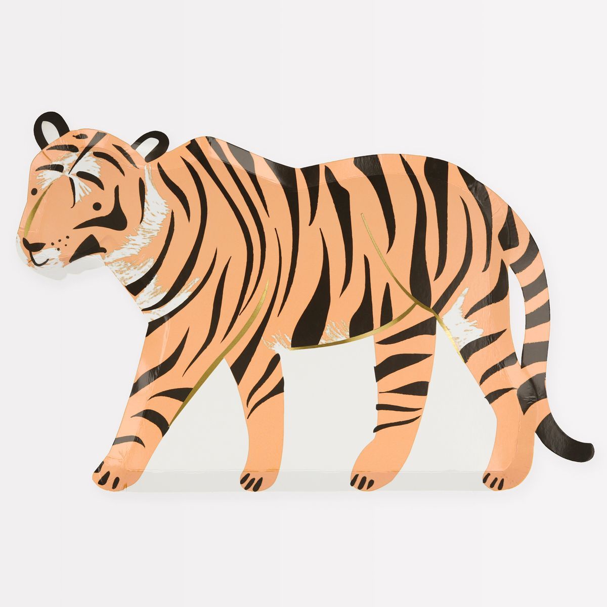Meri Meri Tiger Plates (Pack of 8) | Target