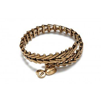 Alex and Ani Women's Gypsy 66 Wrap Bracelet Rafaelian Gold Finish Bracelet | Amazon (US)
