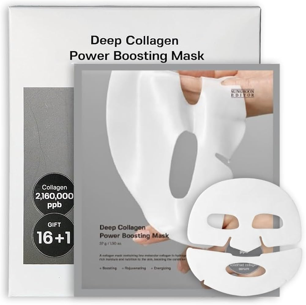 Deep Collagen Overnight Mask 37gx17ea | Original Hydrating Collagen Face Mask | Real Collagen 2,1... | Amazon (US)