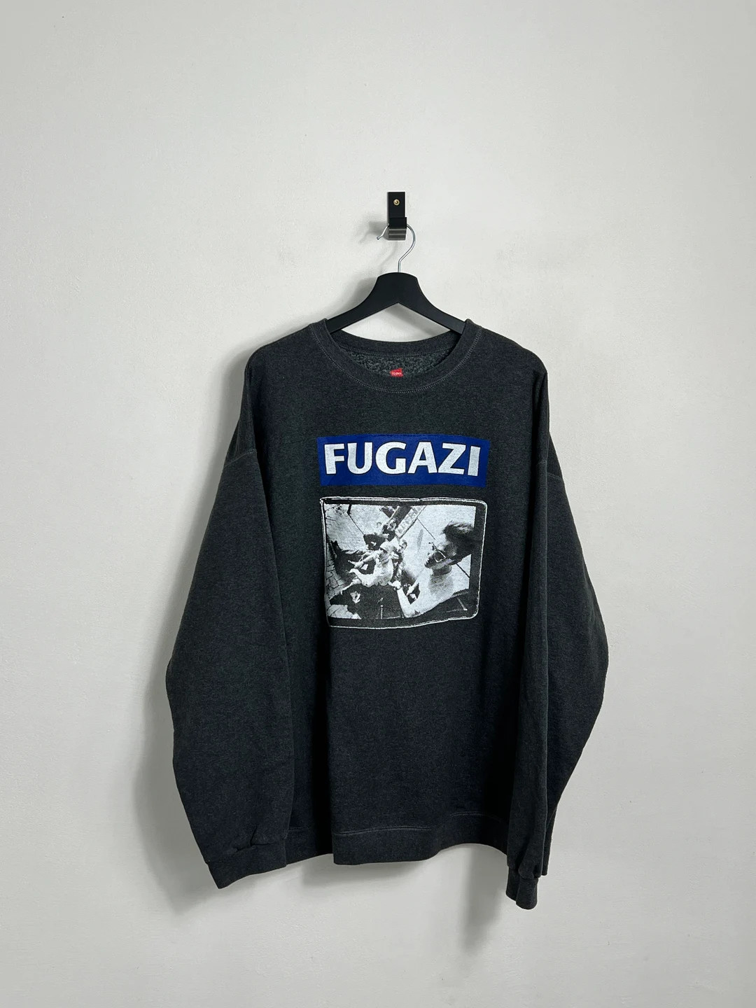 Fugazi Band Sweater XL XXL Grey Screen Print HC Punk Minor Threat - Etsy Canada | Etsy (US)