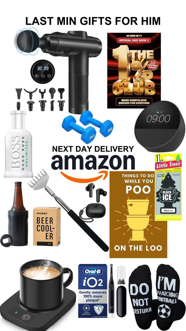 Gifts for him next day delivery - Amazon prime! 

#LTKuk #LTKwinter #LTKgiftguide