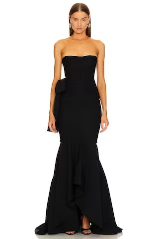 Michael Costello x REVOLVE Anyssa Gown in Black from Revolve.com | Revolve Clothing (Global)