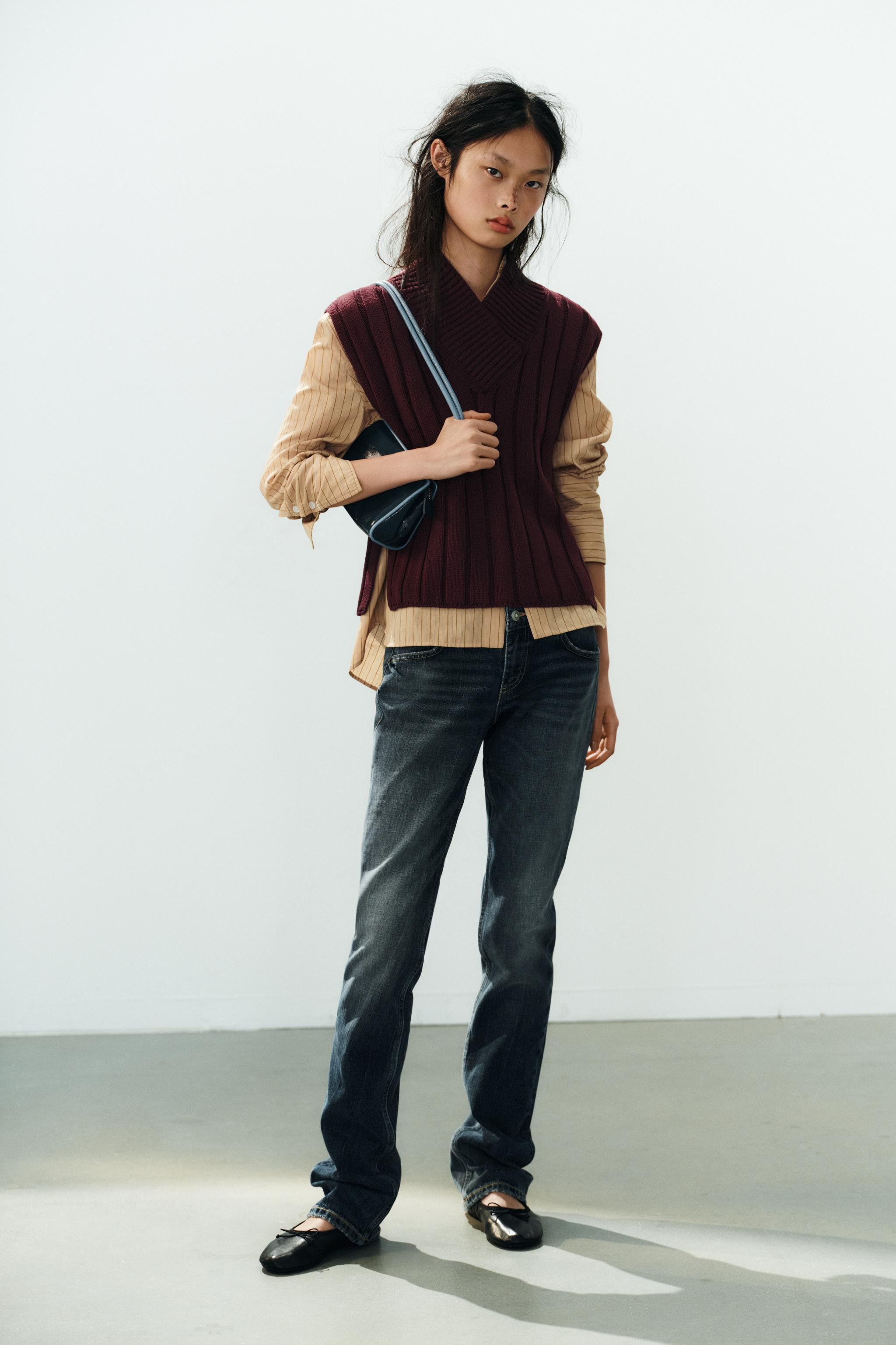 RIB KNIT VEST | Zara US