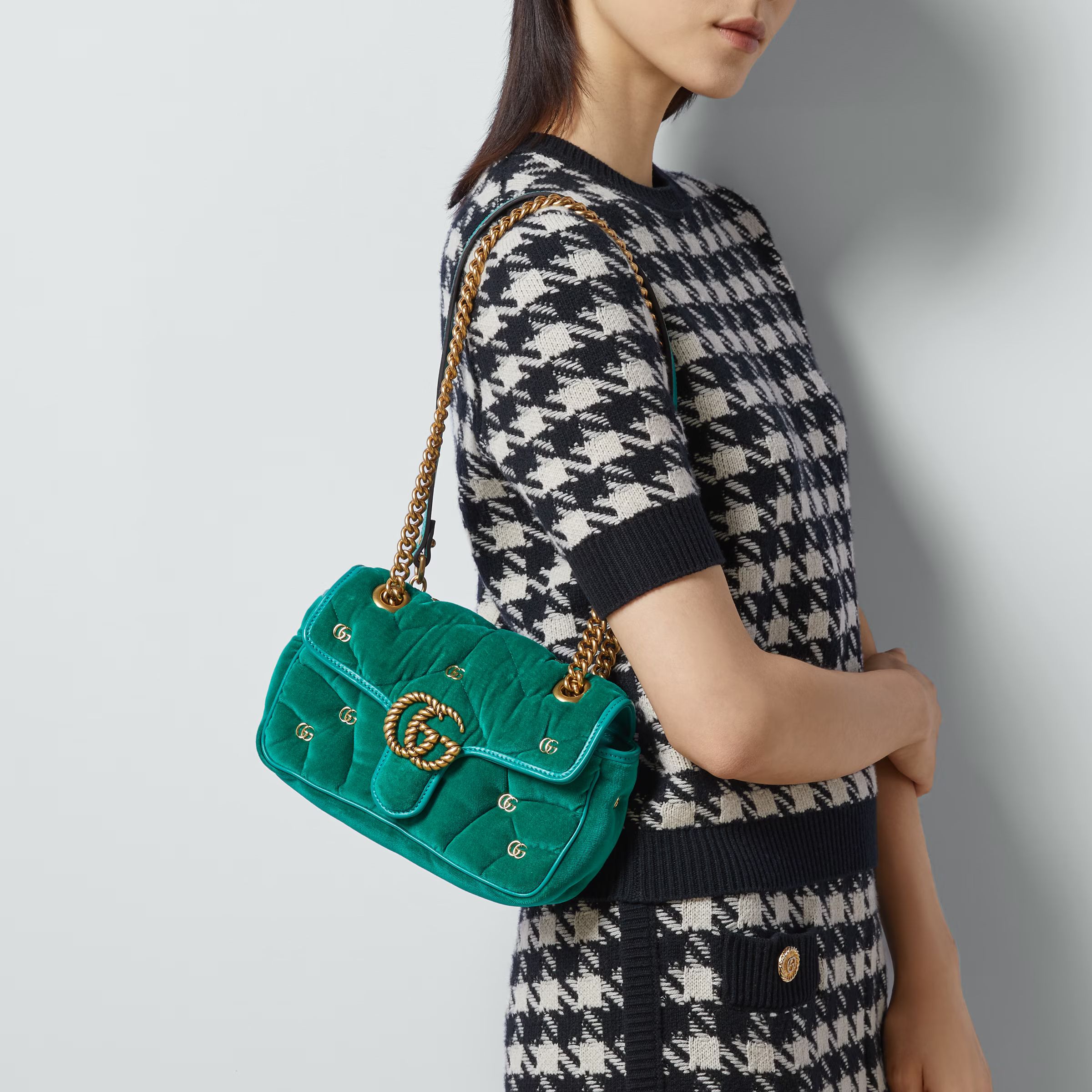 Mini taška cez rameno GG Marmont | Gucci (UK)
