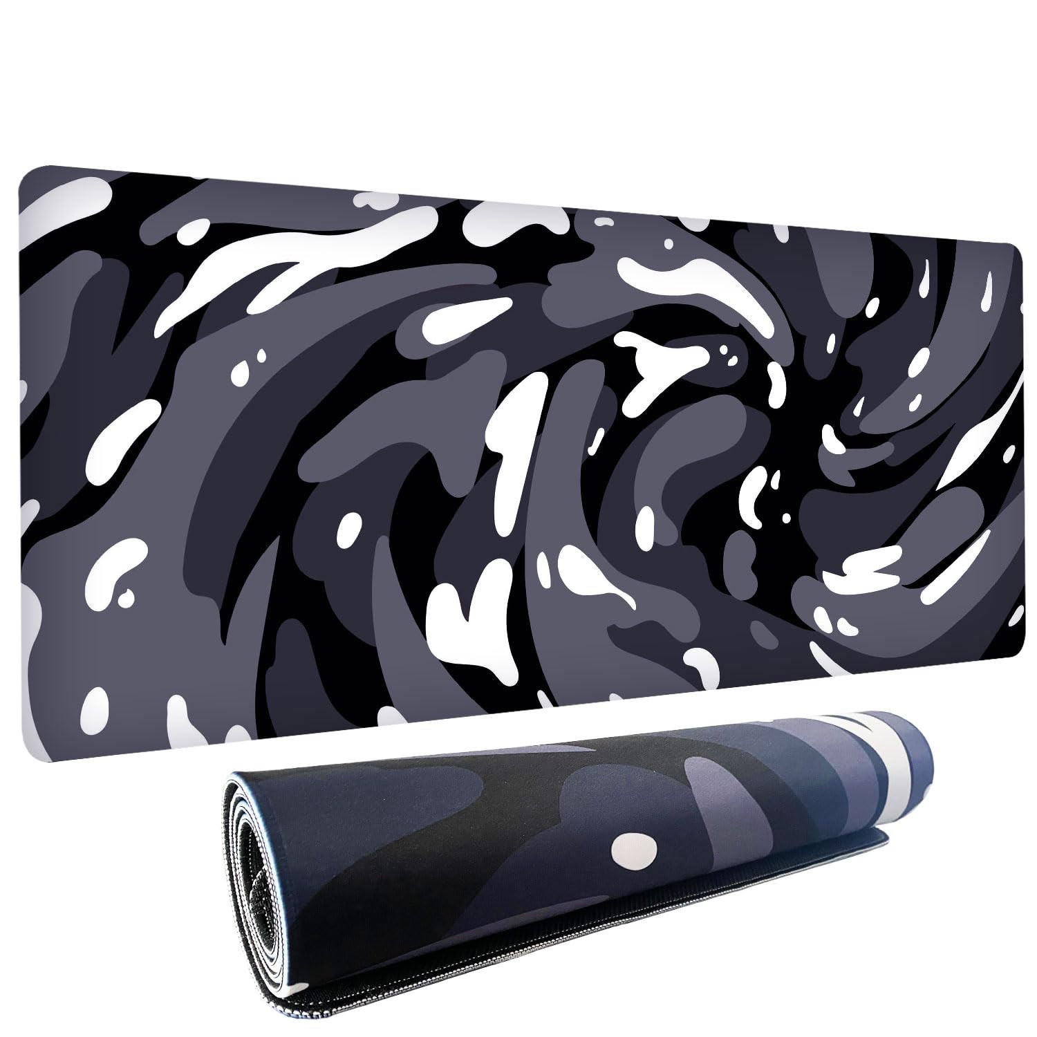 Fluid Pattern XXL Mouse Pad,Super Thick Waterproof Fluid Pattern Large Gaming Mousepad with Stitc... | Amazon (US)