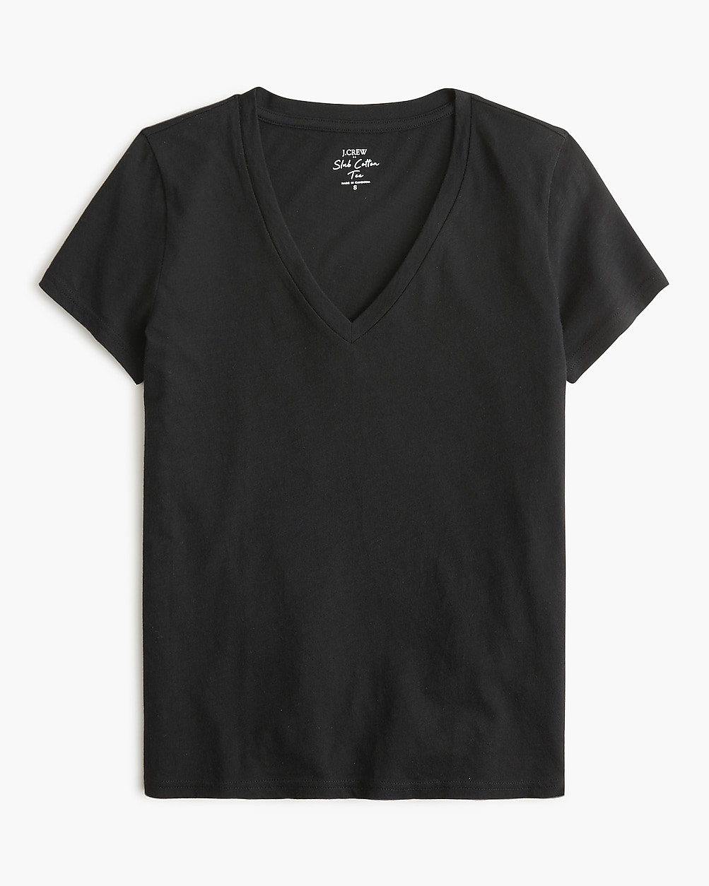 Short-sleeve vintage cotton V-neck tee | J.Crew Factory