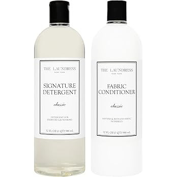The Laundress Signature Detergent Classic, 32 Fl Oz + The Laundress Fabric Softener Classic, 32 F... | Amazon (US)