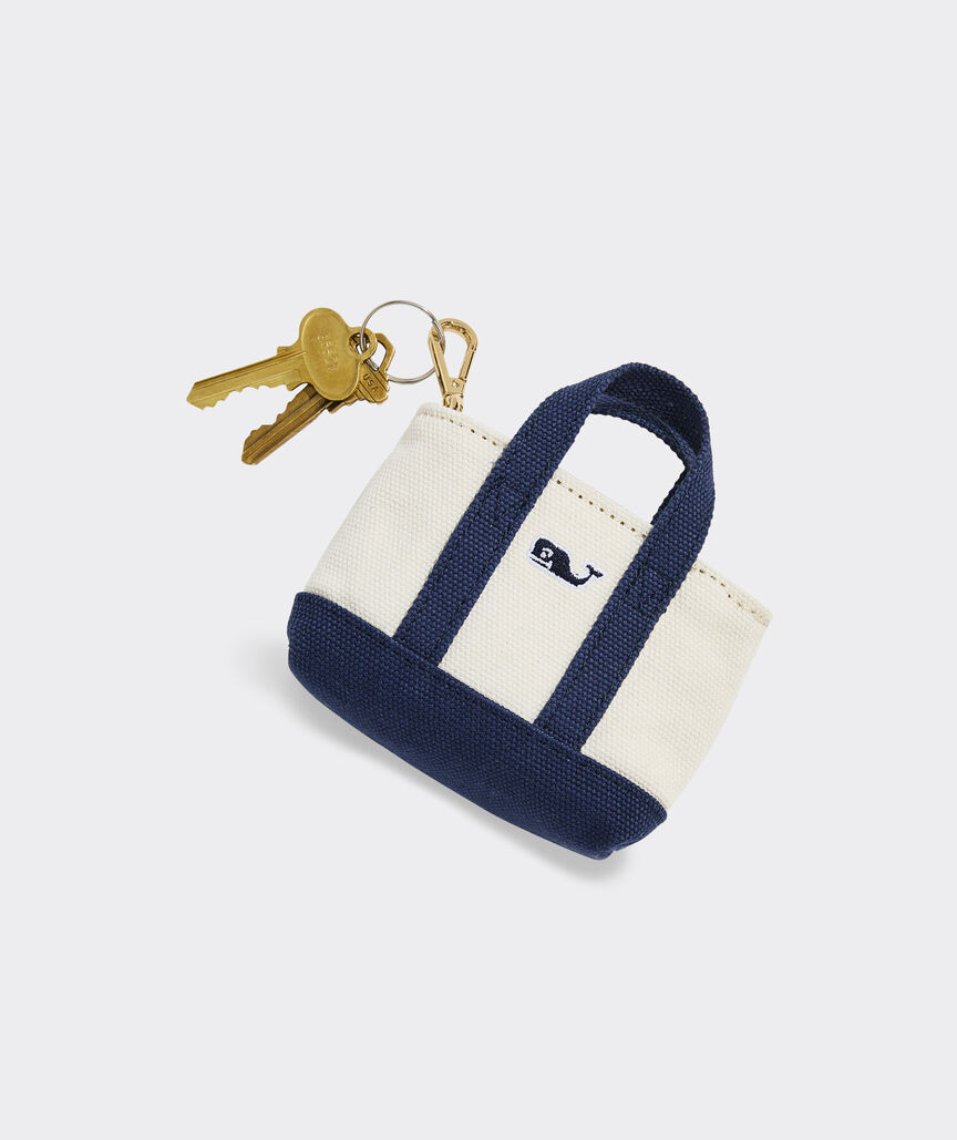 Heritage Tiny Tote Keychain | vineyard vines