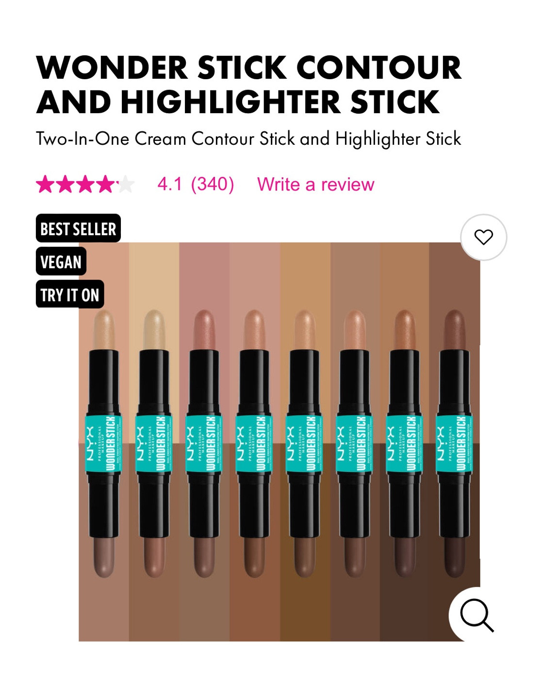 This Wonder Stick is one of the best makeup items I own! The highlighter is incredible! 