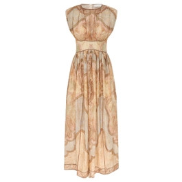 Wanderlust Waisted Dress - Tapestry Multi | ZIMMERMANN (US, CA, EU, MENA)
