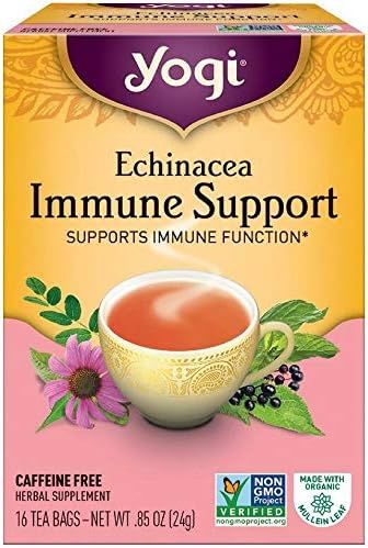 Yogi Herbal Tea Bags, Echinacea Immune Support 16 ea ( pack of 2) | Amazon (US)