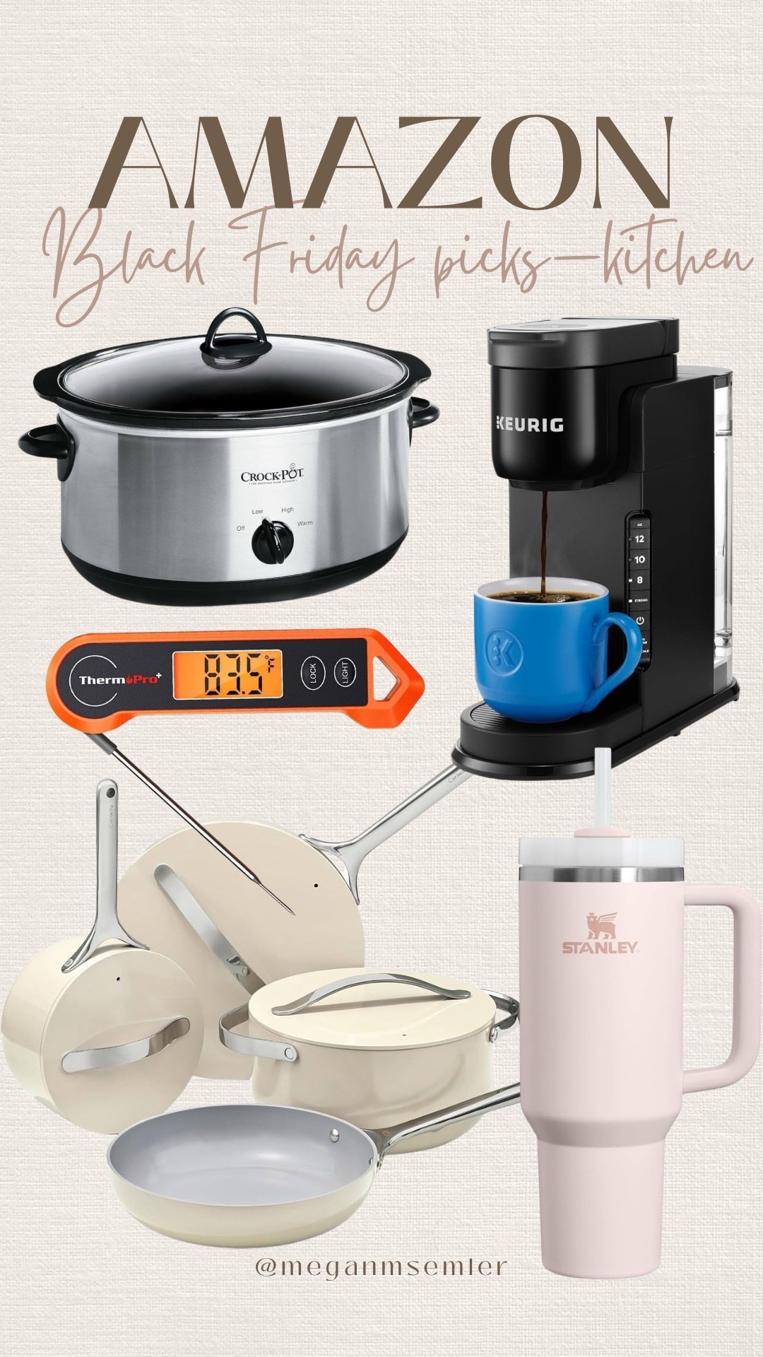 Amazon Black Friday picks—kitchen edition! 

#LTKCyberWeek #LTKSaleAlert #LTKHome