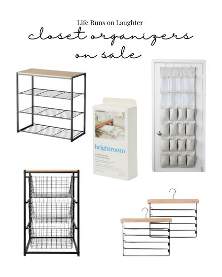 Closet organizers on sale at Target 

#LTKSaleAlert #LTKHome #LTKFamily