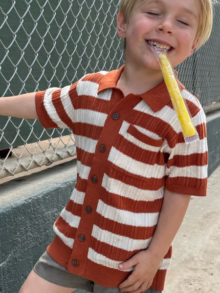 I can’t get enough of this toddler boys striped button down knit top for spring.  

#boysoutfits #toddlerboys #oldnavy#springoutfits #boysstyle 

#LTKFindsUnder50 #LTKKids #LTKSeasonal