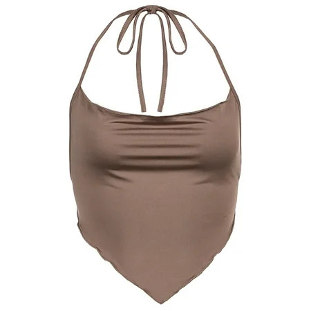 KOMOO Women Ruched Ruffle Mini Skirts Stretch Pleated Tennis Skirt V-Neck Sleeveless Crop Tops Vest  | Walmart (US)