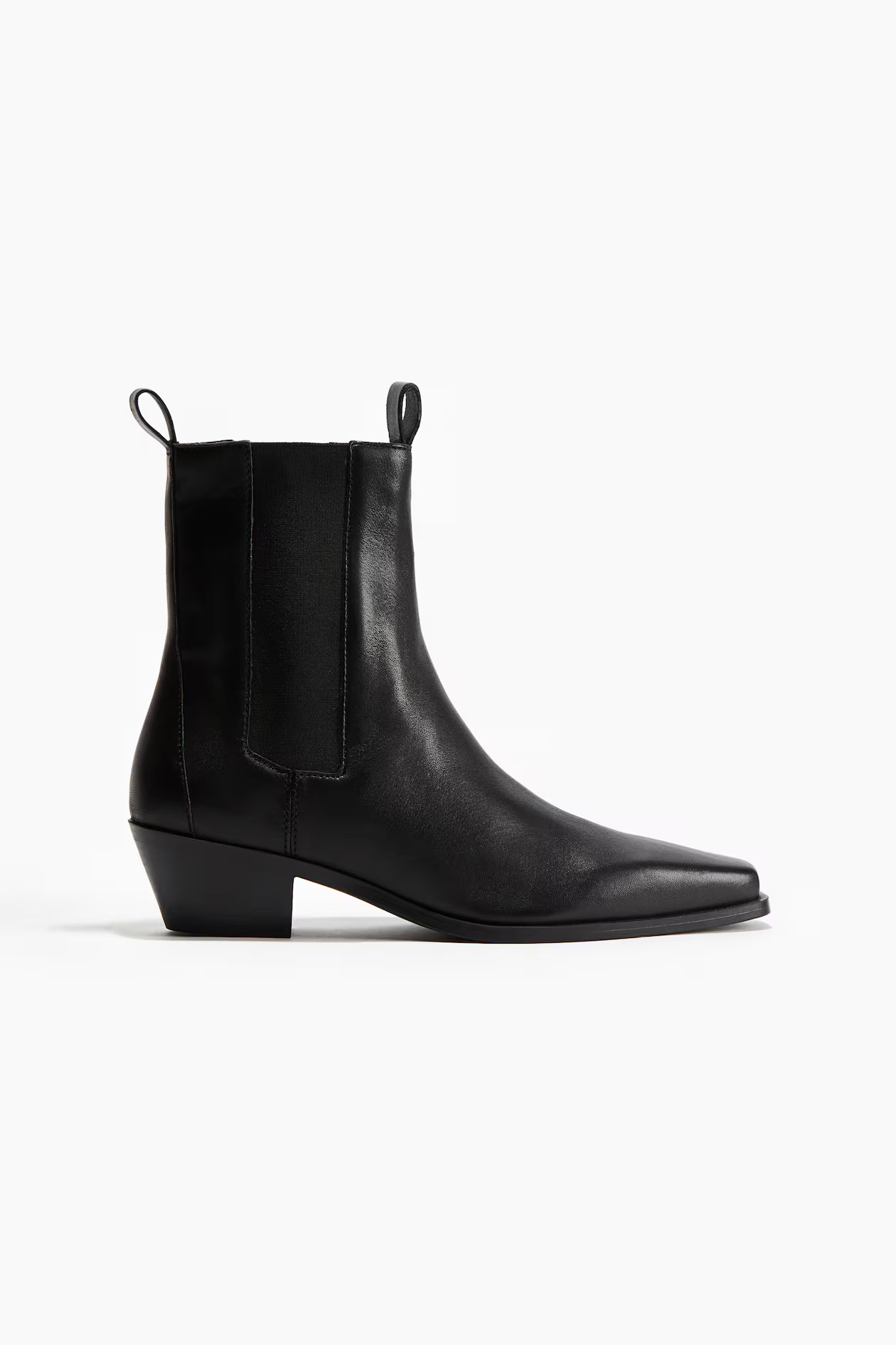 Leather Ankle Boots | H&M (US + CA)