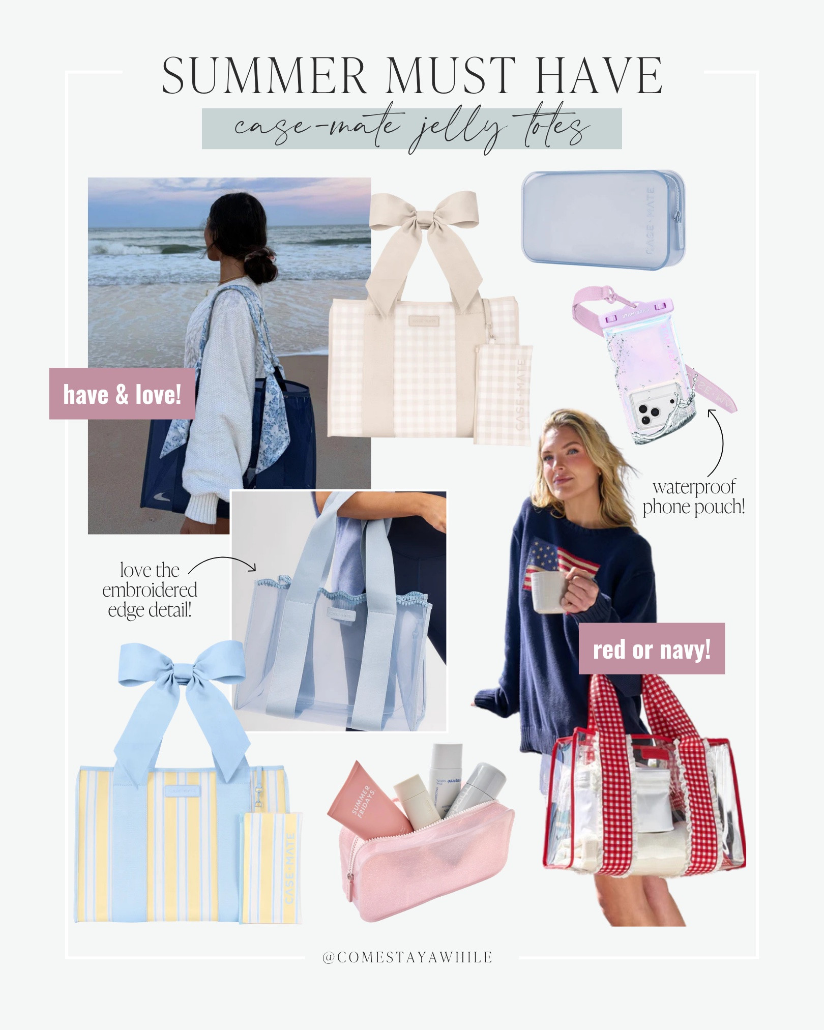 New summer obsession unlocked 😍☀️🌊 So in love with the jelly totes from Case-Mates!! Perfect for on-the-go, by the pool, or at the beach! 

Case-Mates Jelly Tote | Summer Must Have | Beach Day | Pool Day

Come Stay Awhile, Amanda Vernaci

#LTKSwim #LTKSeasonal