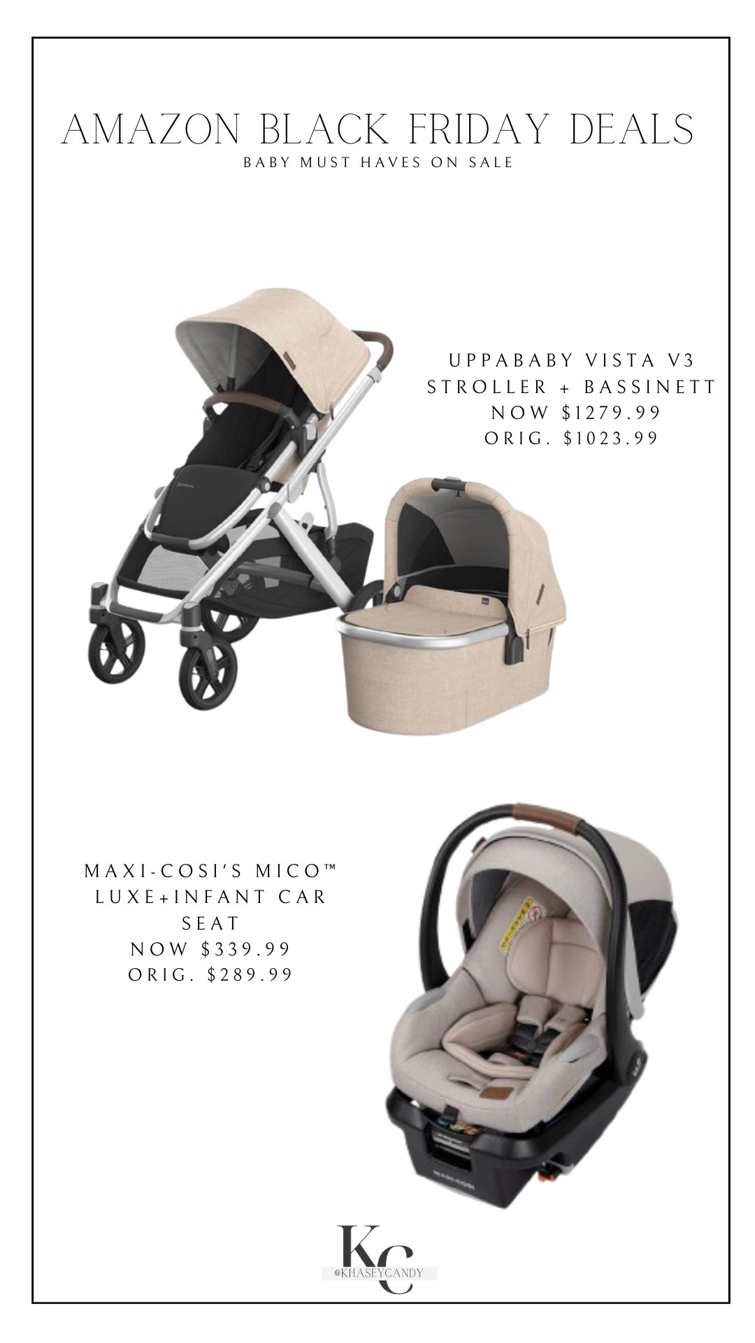 Amazon Black Friday Deals on Baby Items

travel system, stroller, baby bassinet, infant car seat, baby essentials, baby registry 



#LTKCyberWeek #LTKGiftGuide #LTKBaby