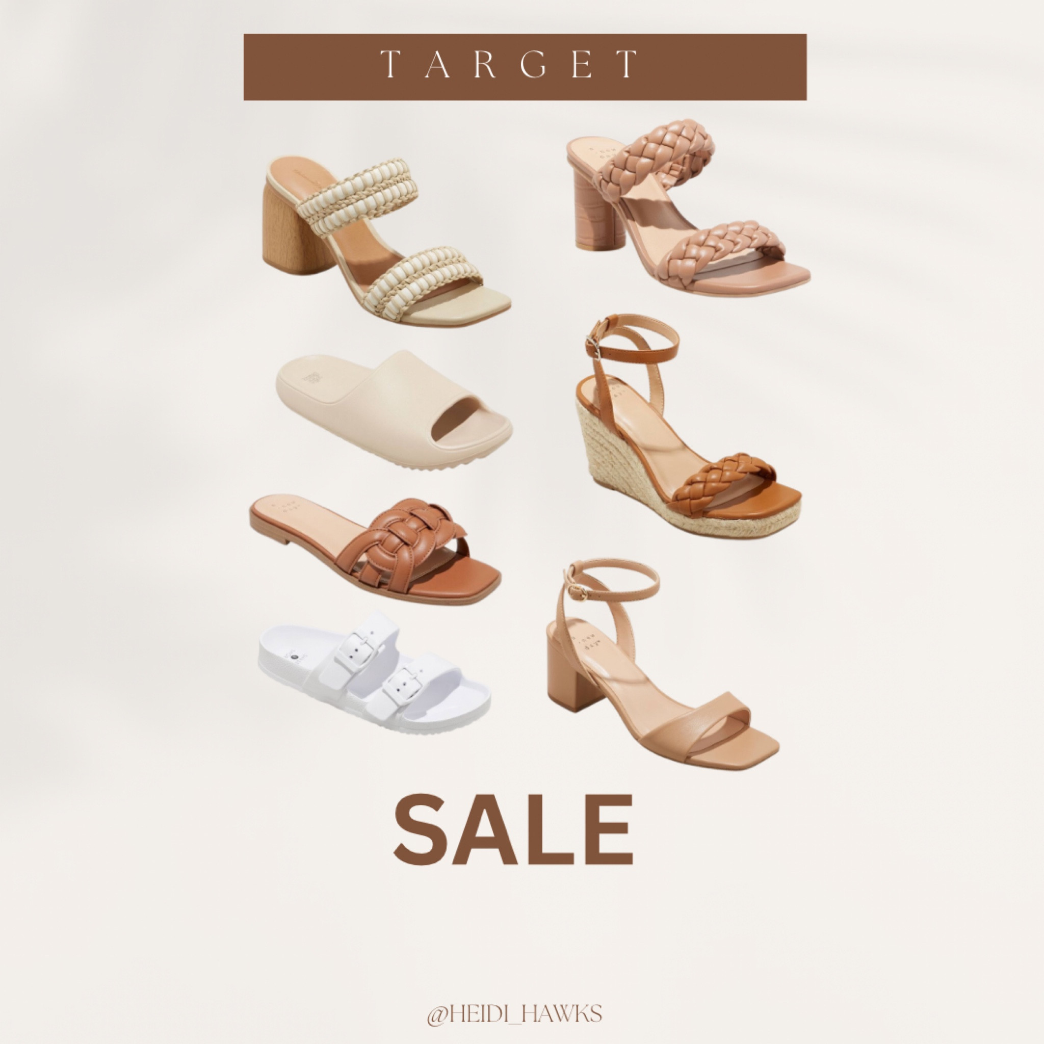 My favorite sandals are on sale! Run Target has apparel & shoes on sale thru Saturday. Some sizes & colors are selling out. 
Summer sandals
Nude sandals
Wedges
Target sale
Womens shoe sale

#LTKshoecrush #LTKunder50 #LTKsalealert