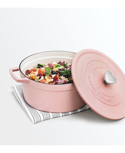 6-Qt. Heart Knob Enameled Cast Iron Dutch Oven, Created for Macy's | Macys (US)