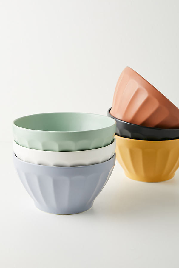Matte Latte Serving Bowl By Anthropologie in White Size SERVING BOWL | Anthropologie (US)
