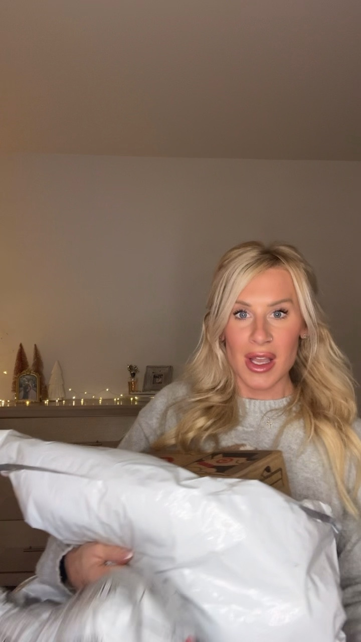 Huge target holiday unboxing
Sweaters holiday Christmas unboxing 

#LTKHoliday #LTKCyberWeek #LTKSaleAlert