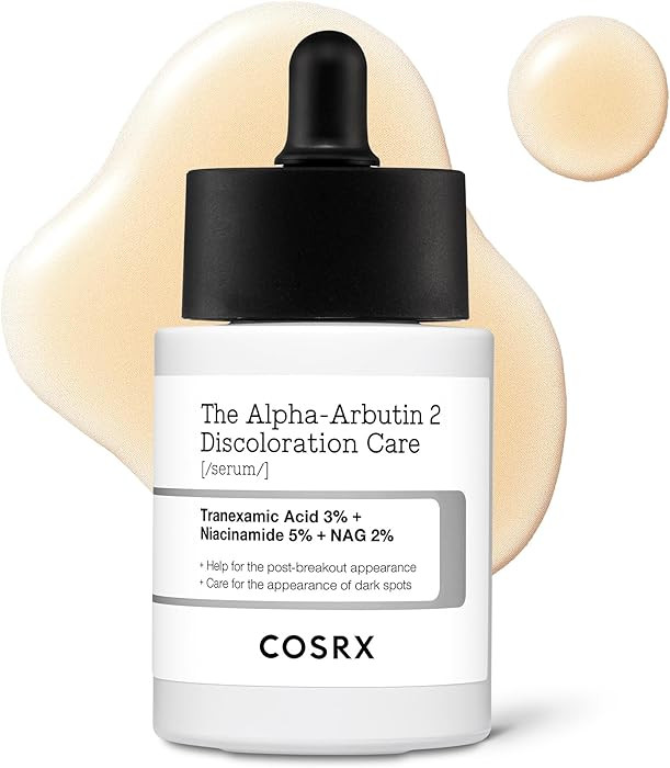 COSRX 2% Alpha Arbutin Discoloration Care Face Serum with Niacinamide, Glutathione & Tranexamic A... | Amazon (US)