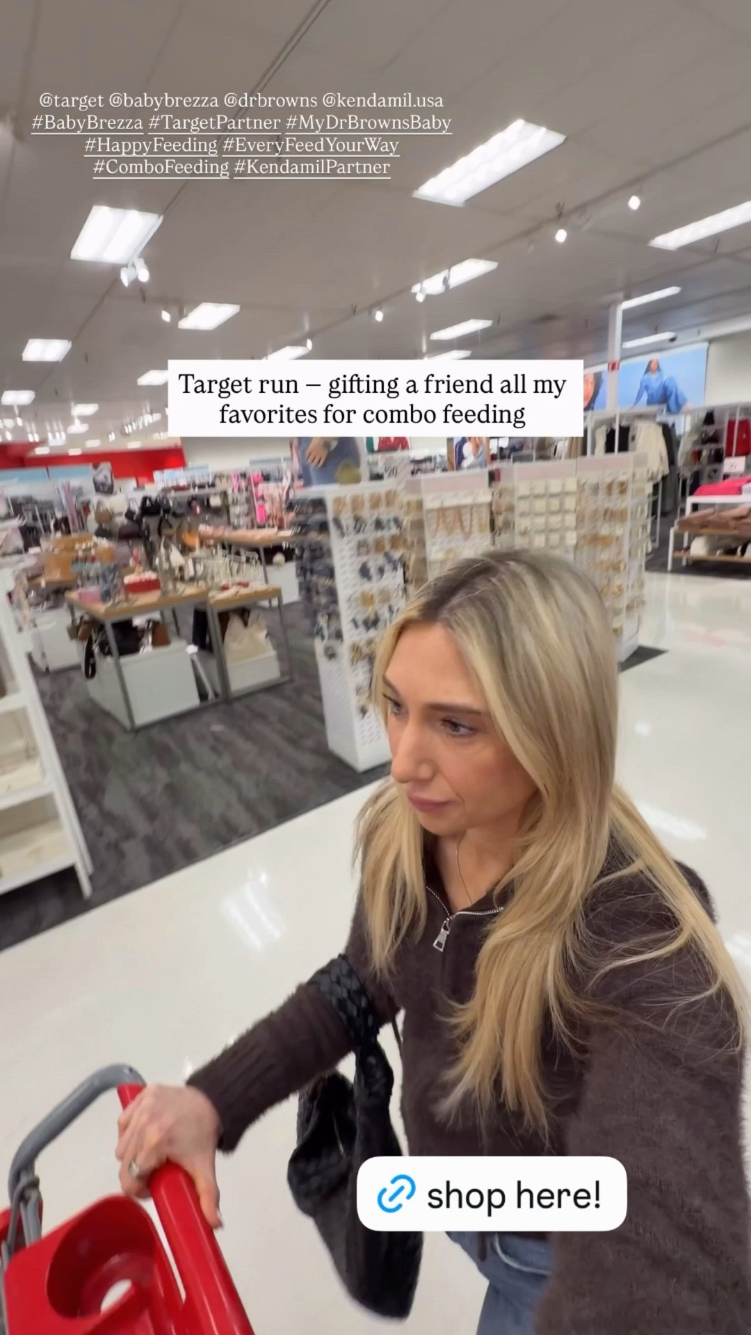 #AD Everything I am gifting to my soon to be mom friend for her combo feeding journey. I use all of these on a daily basis so I KNOW she will love and use them, too. @target @babybrezza @drbrowns @kendamil.usa #BabyBrezza #TargetPartner #MyDrBrownsBaby #HappyFeeding #EveryFeedYourWay #ComboFeeding #KendamilPartner