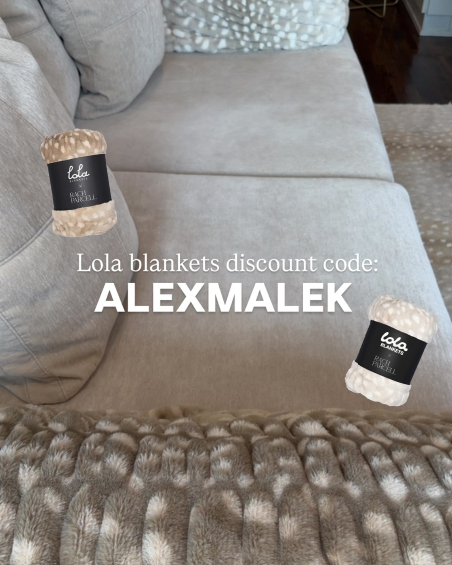 Lola blankets 40% off discount code is ALEXMALEK

#LTKHome #LTKSaleAlert #LTKselfcare