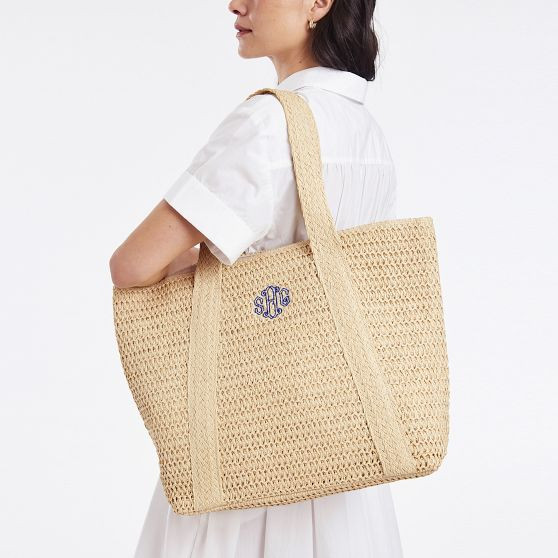 Sausalito Straw Tote | Mark and Graham
