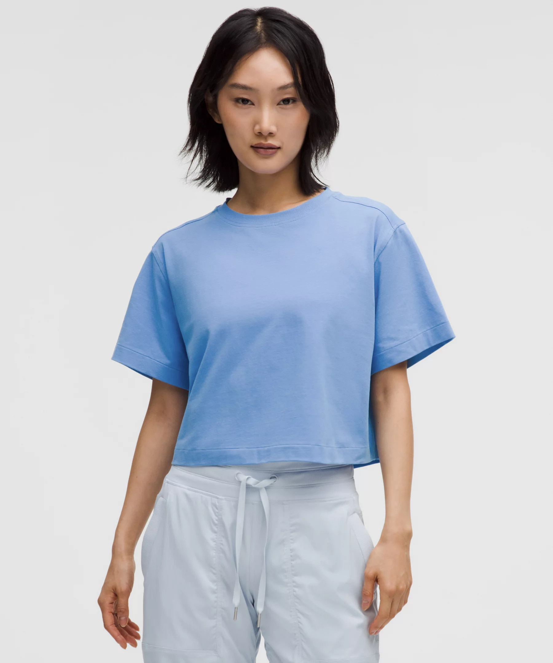 All Yours Organic Cotton Cropped T-Shirt | Lululemon (US)