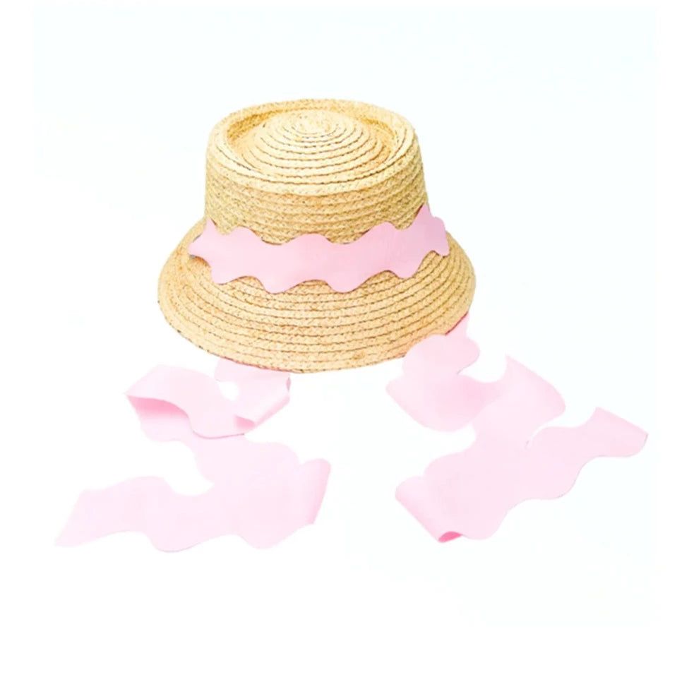 Bits and Bows Pink Girl's Harbor Hat | JoJo Mommy