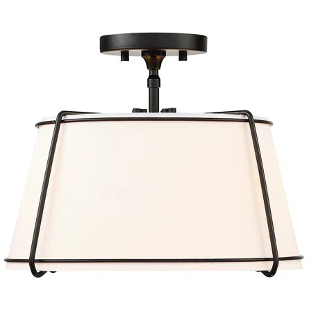 Fabric Semi Flush Mount | Wayfair North America