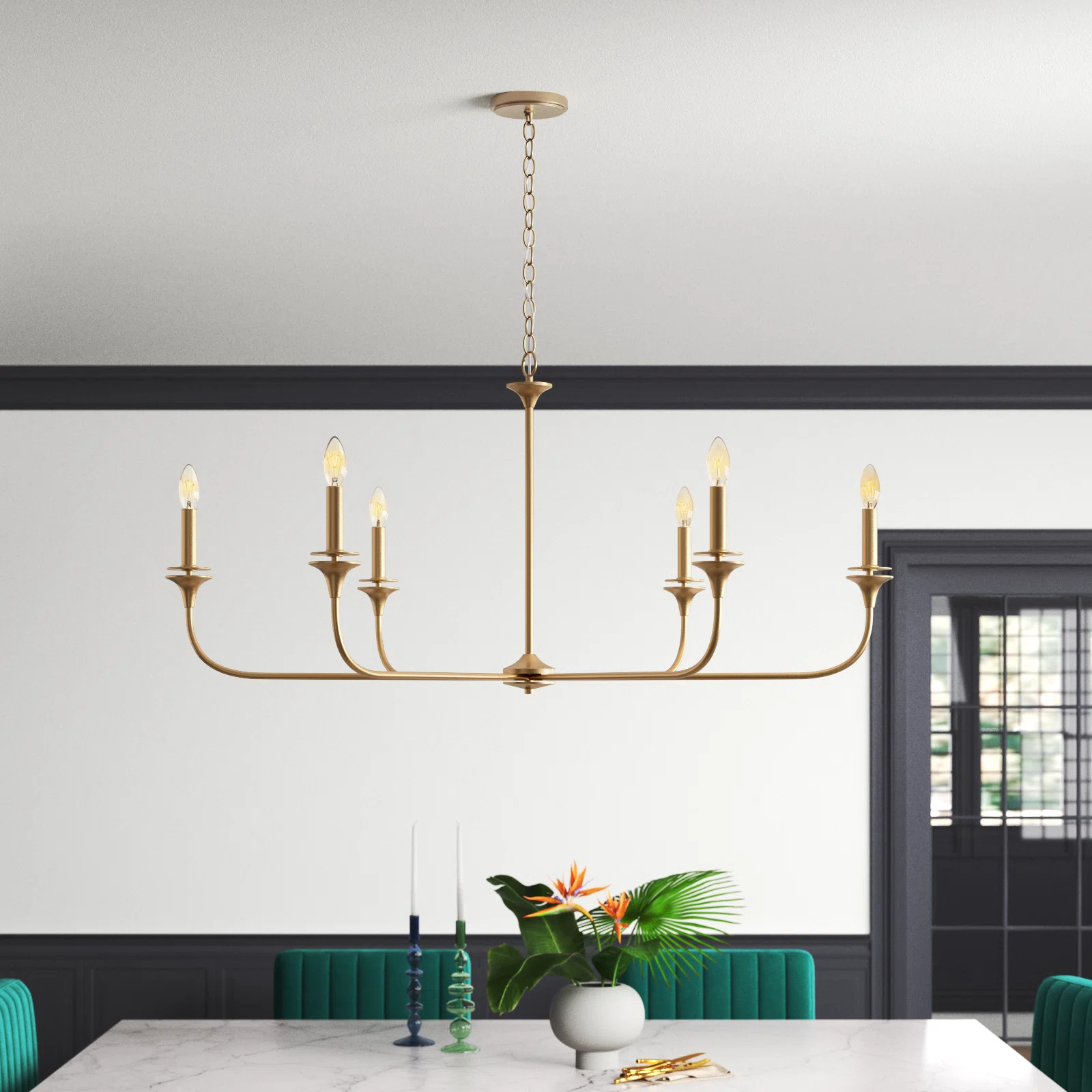 Prescot 6 - Light Candle Style Classic Chandelier | Wayfair North America