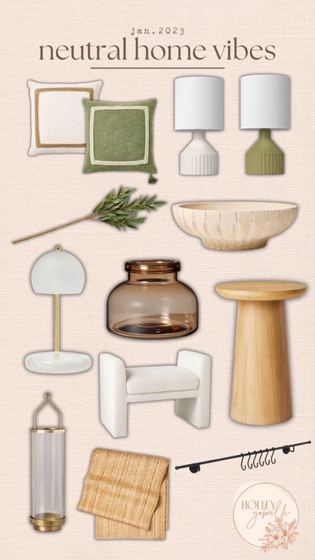 Some of my fave new arrivals I snagged from Target for the new house🤎✨so many good year round pieces! 

Casual / studio McGee / threshold / cute / Holley Gabrielle / greenery / neutral tones 

#LTKhome #LTKfindsunder100 #LTKfindsunder50