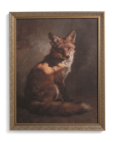20x25 Red Fox Wall Art | TJ Maxx