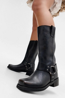 BDG Black Moto Boots | Urban Outfitters UK