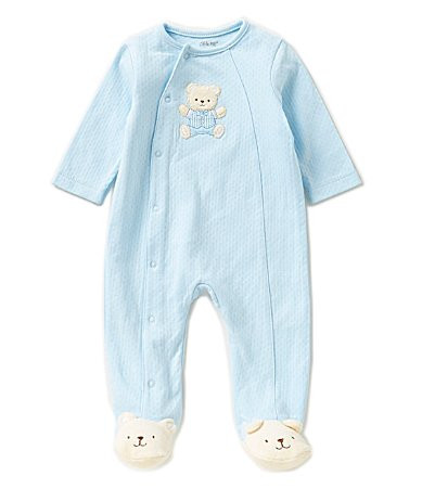 Little Me Baby Boys Cute Bear Footie Coverall - Newborn | Dillard's