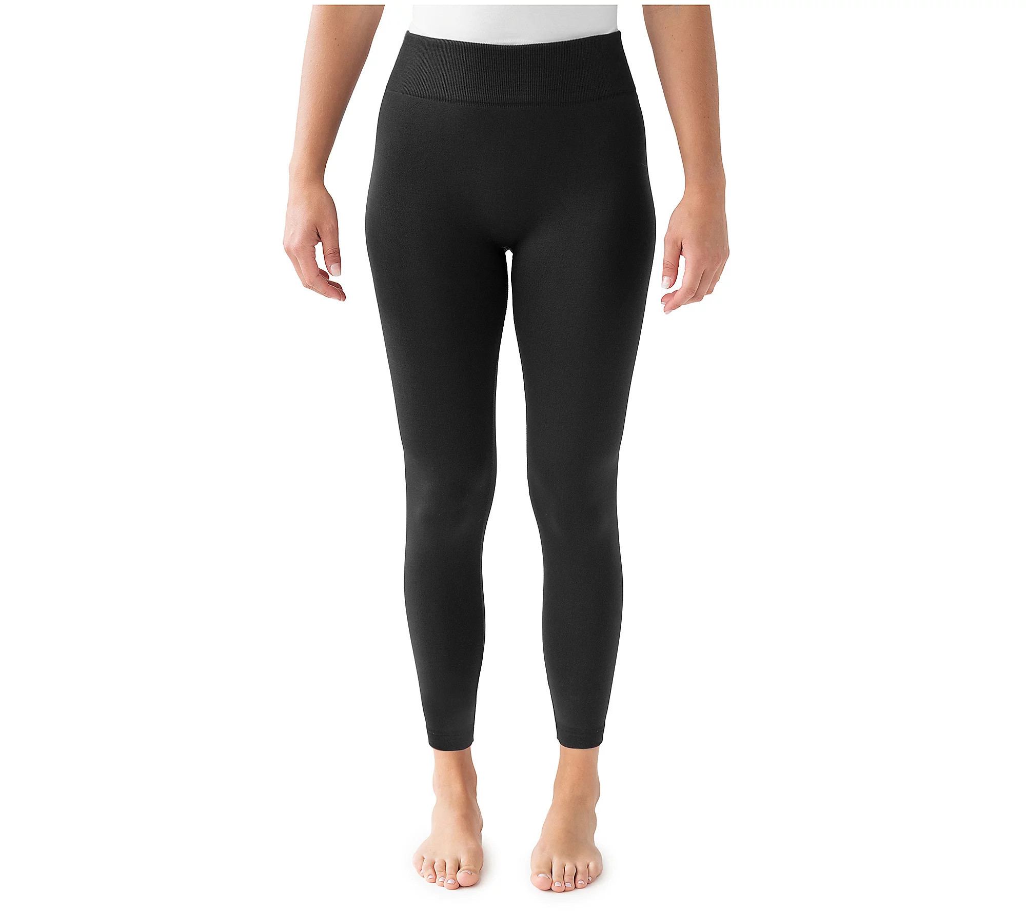 MUK LUKS Women's Unlined Jersey Everyday Leggin gs | QVC