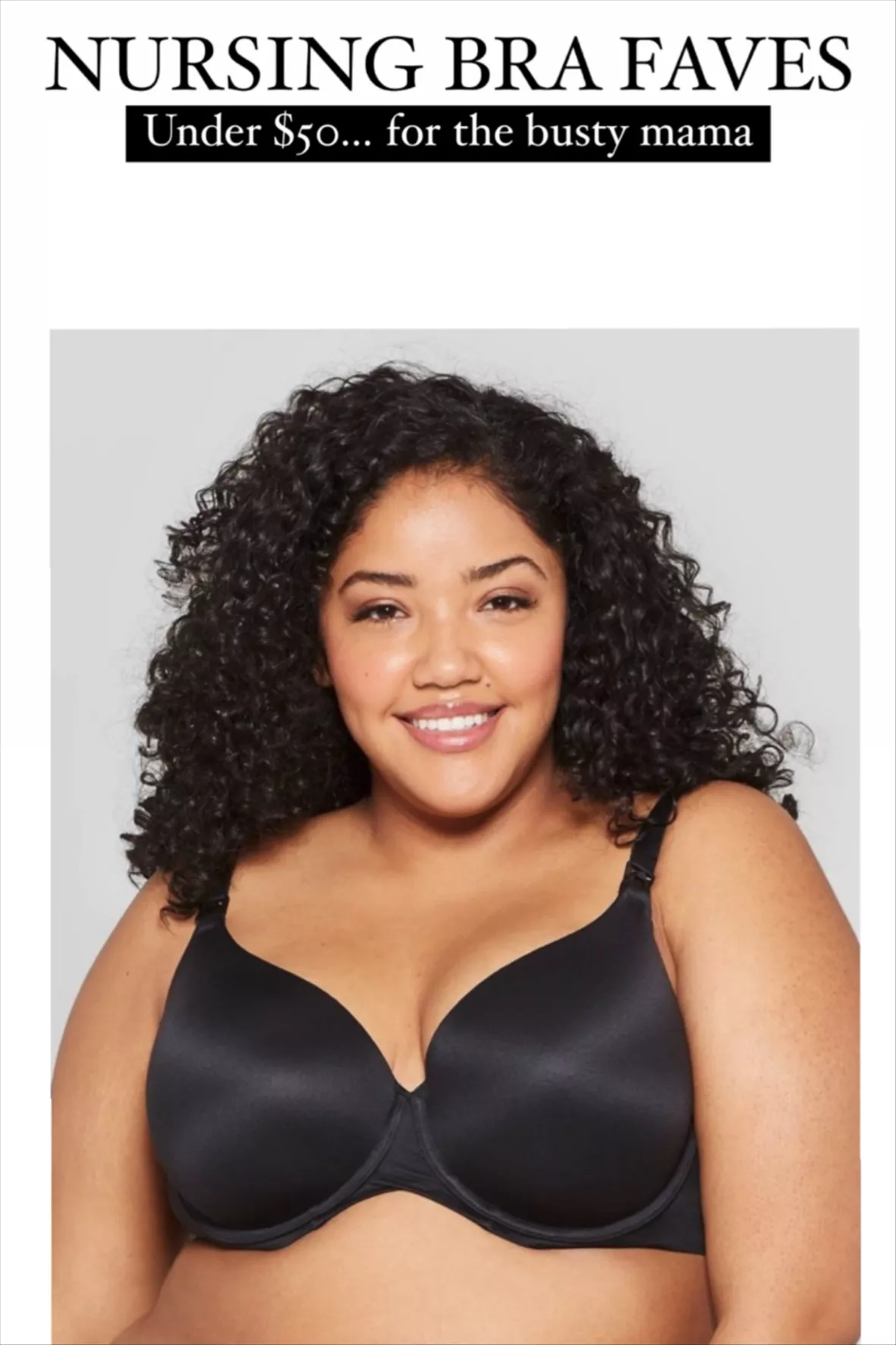 Nursing Bras for the Busty Mama
