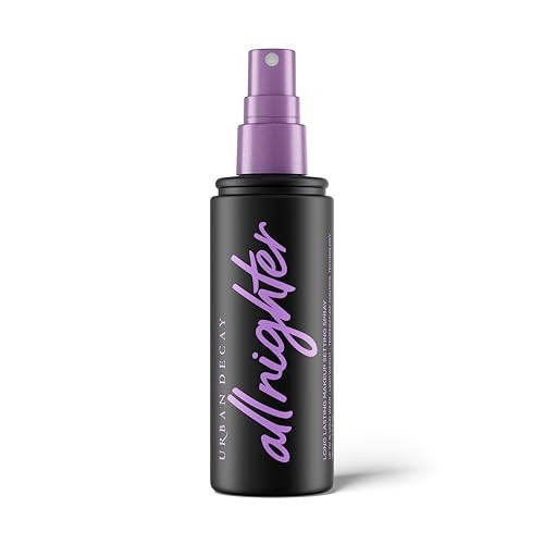 Urban Decay All Nighter Waterproof Makeup Setting Spray (Full Size) - Natural Finish, Smudge-Proof, Transfer-Resistant, Up to 16HR Wear, Cools Skin Temperature, Fine Mist, Controls Shine - 4 Fl Oz | Amazon (US)