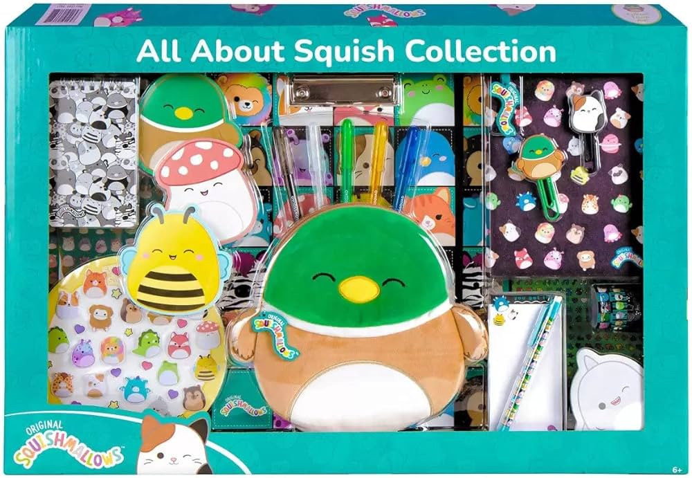 Fashion Angels Squishmallow Stationery Super Set, All About Squish (6+ Years) | Amazon (US)