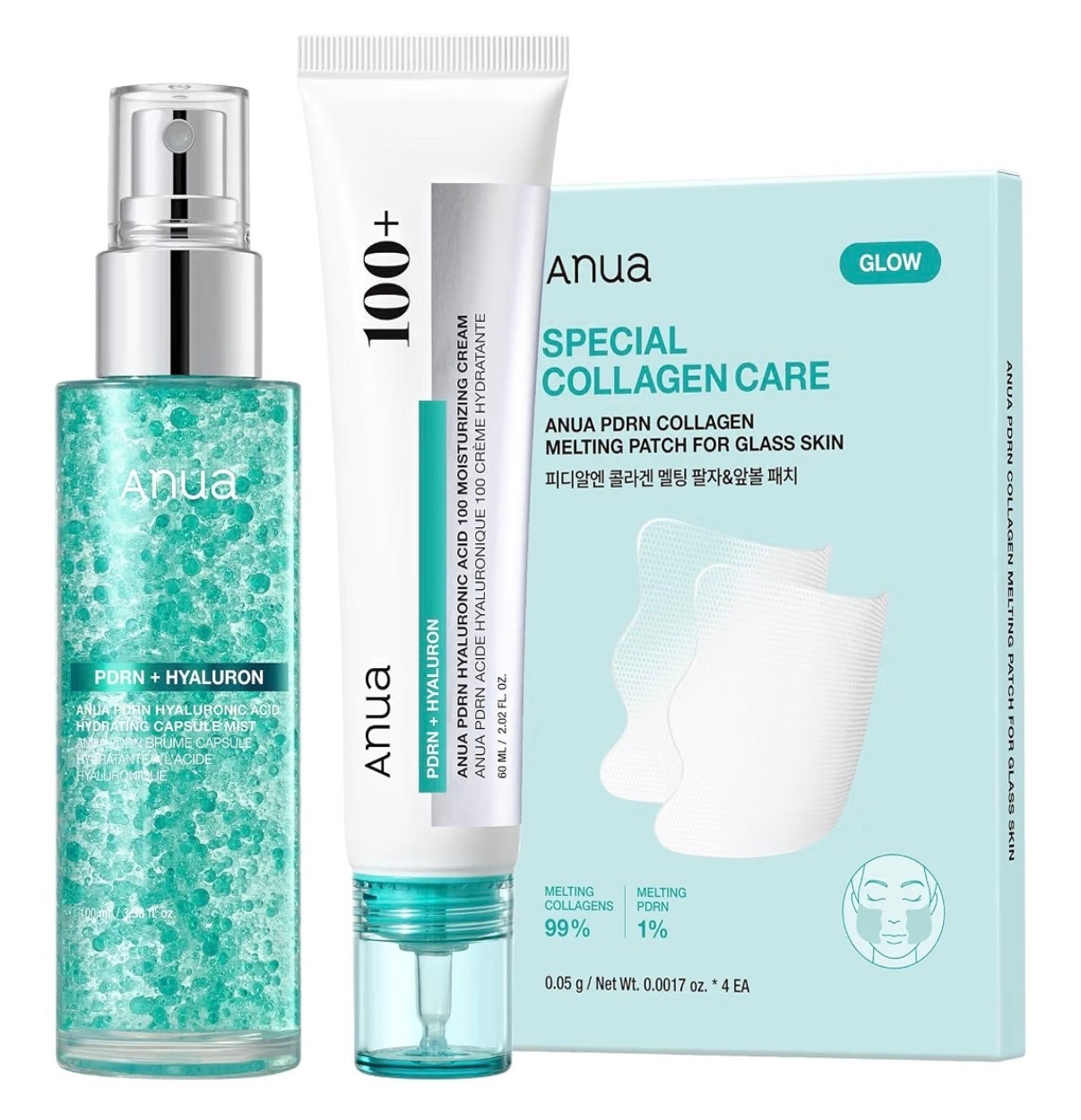 Anua PDRN Collagen Glass Skin Trio, PDRN Salmon DNA Serum Spray, Collagen Patch Facial Fine Line & Cream, Complete Glow Routine, Face Mist with Special Patch Duo, Korean Skincare Set

Korean skincare

#LTKmorningroutine #LTKBeauty