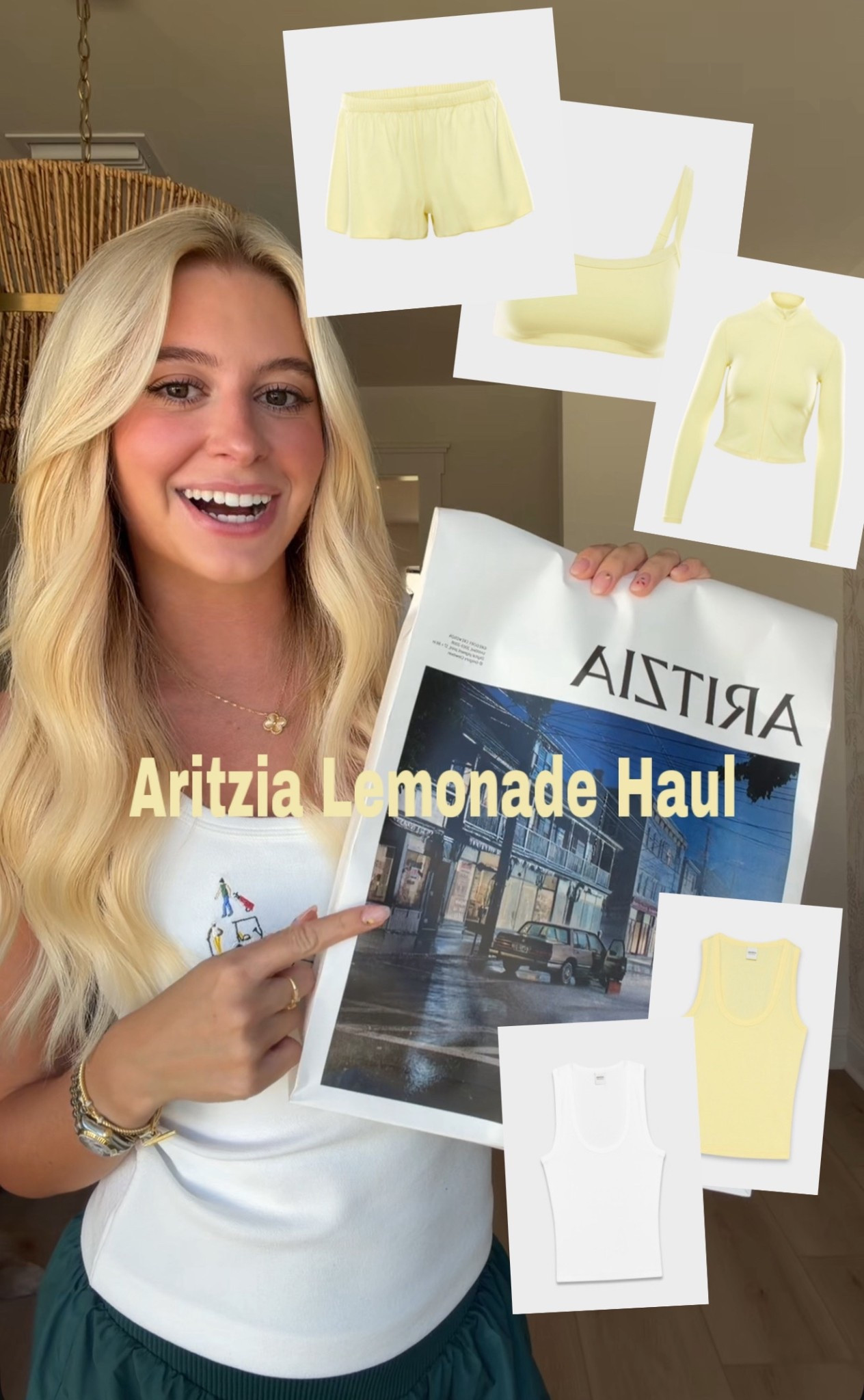 Obsessed with the Lemonade color at Aritzia! 

#LTKootd #LTKvlog #LTKActive