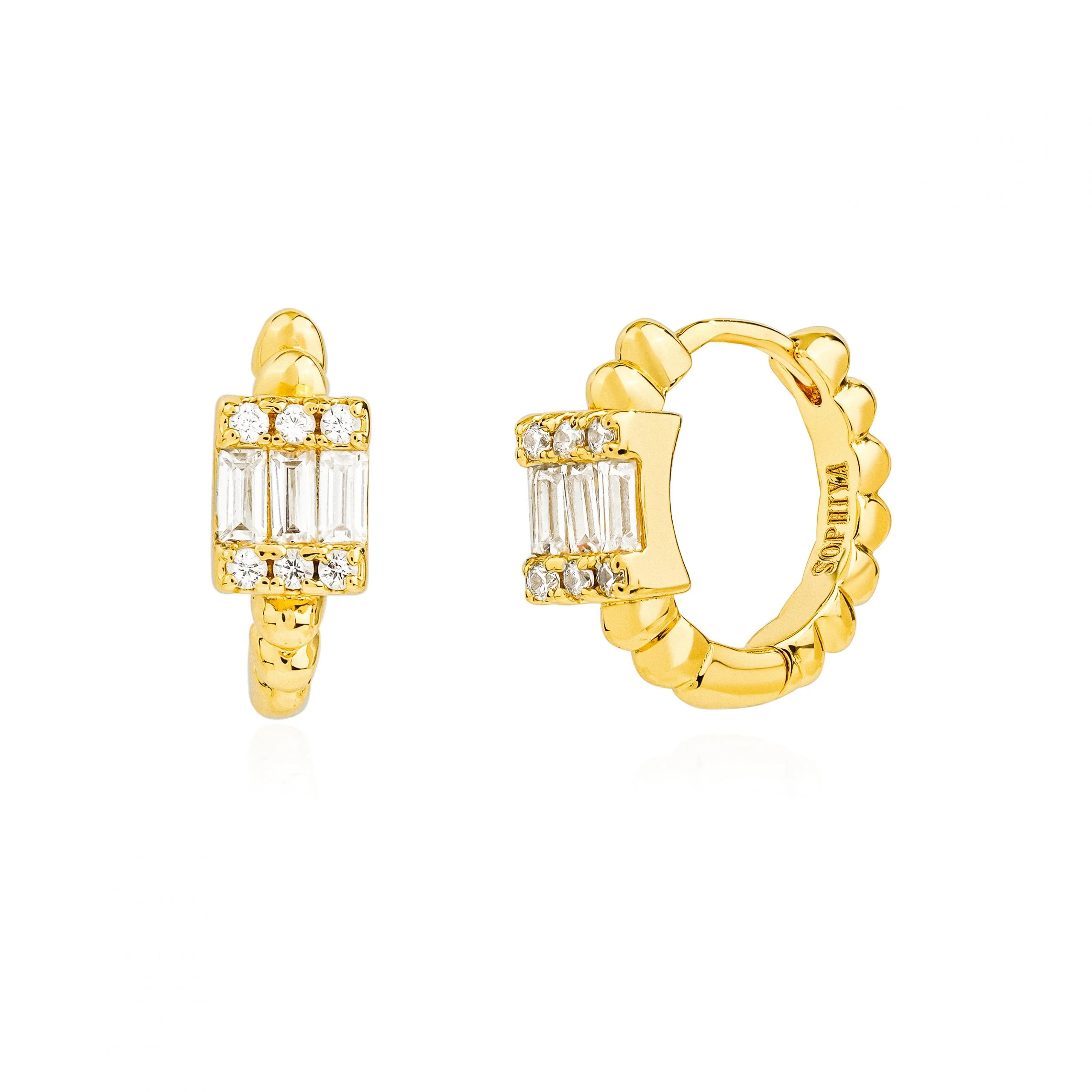 Camille Huggie Earrings | SOPHIYA