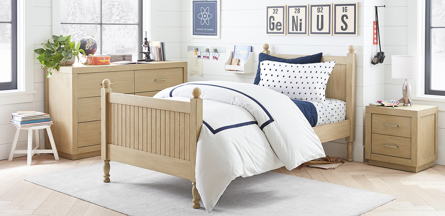 Catalina Square Bed | Pottery Barn Kids