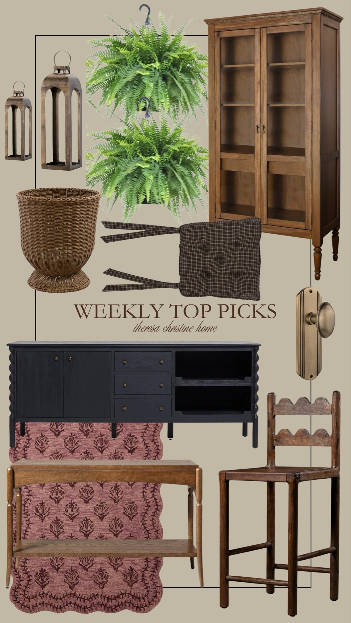 Weekly top picks! Everything you loved from last week 🤎🙌🏻 So many great furniture pieces, and summer decor too!