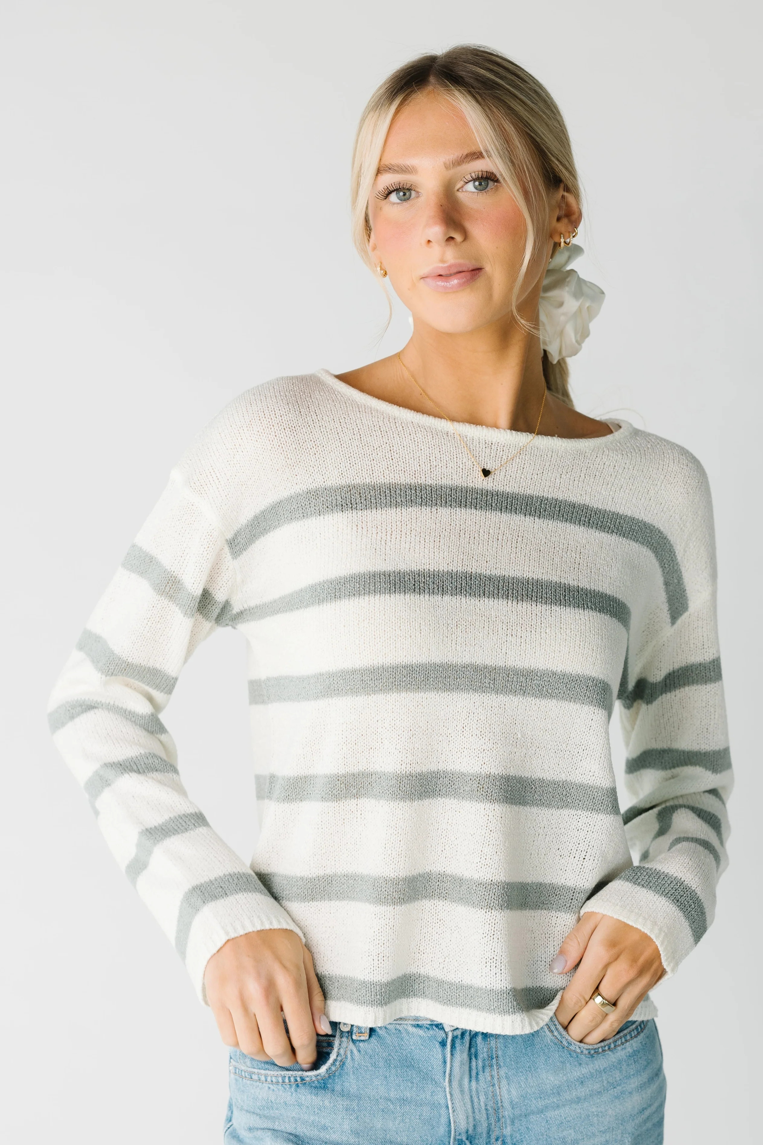 Lightweight Striped Sweater | Called To Surf